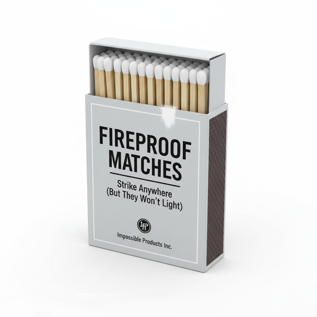 Fireproof Matches (100-pack)
